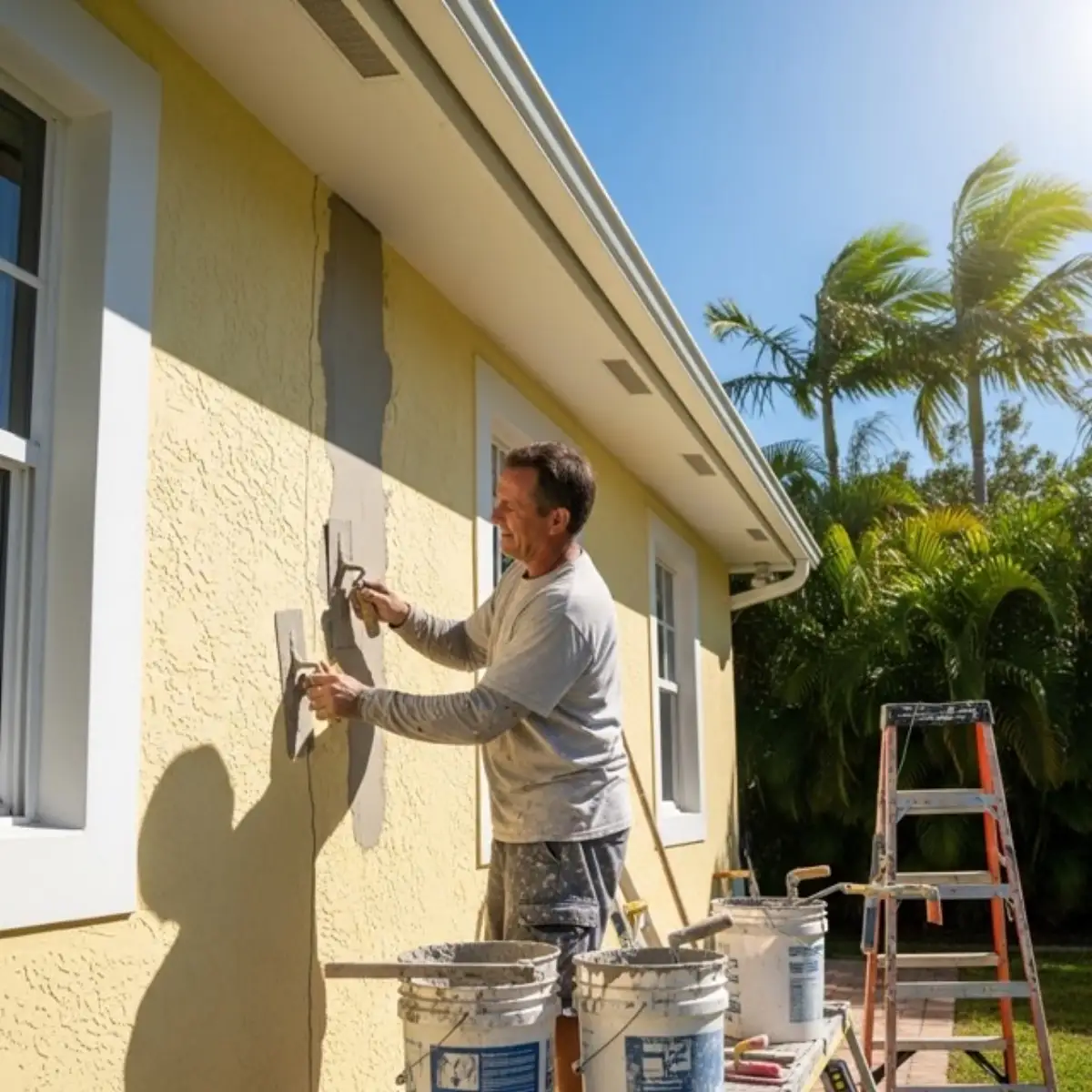 Stucco Crack Repair