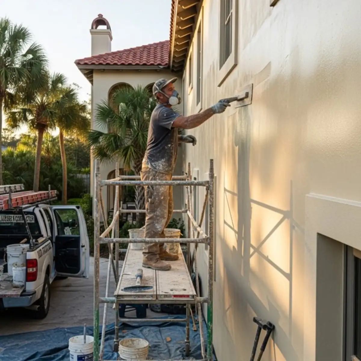Full Stucco Restoration